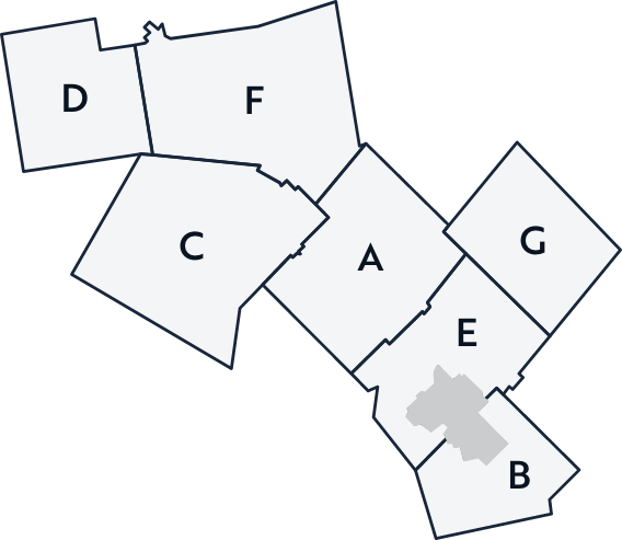 Map of Wellington County communities