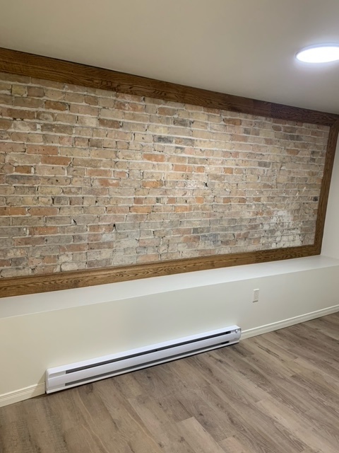 A photo of a brick wall from McDonald Chiropractic