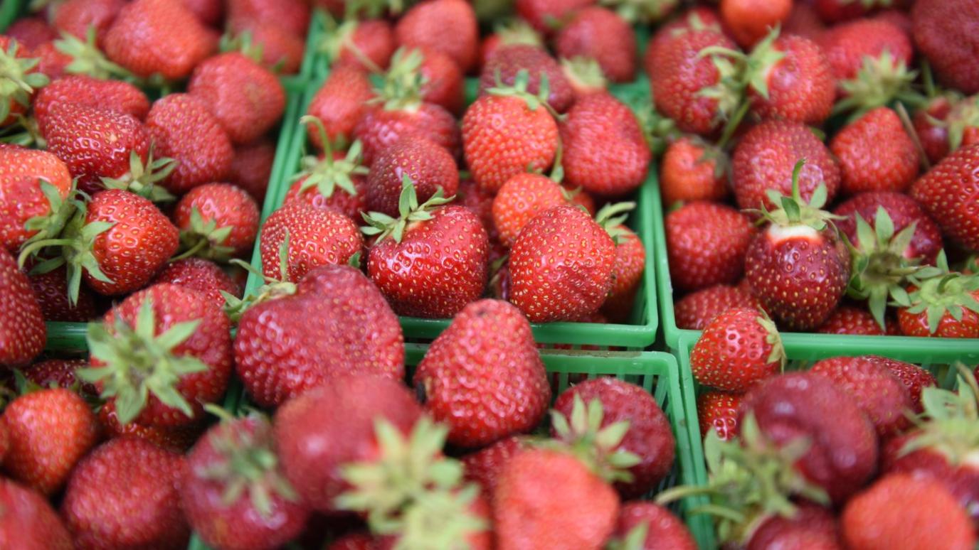 pints of strawberries