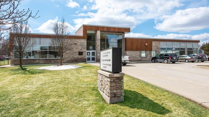 Front of Mount Forest Child Care building