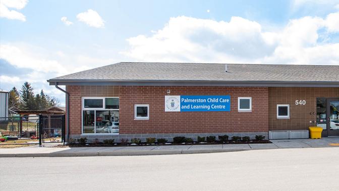 Front of Palmerston Child Care building