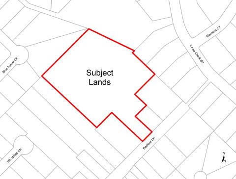 Subject Lands map