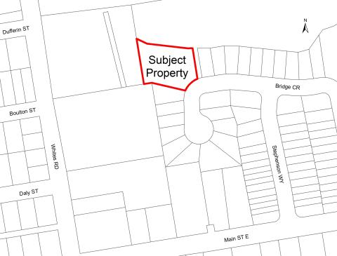 Subject Property map