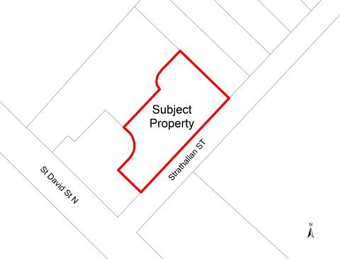 Subject Property map