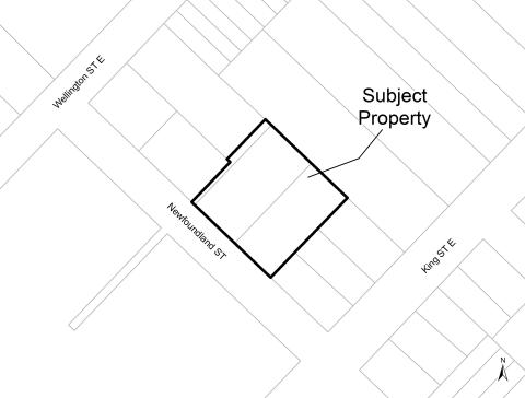 Subject Lands Map.
